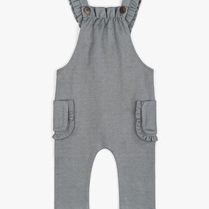Gray Kids Overalls